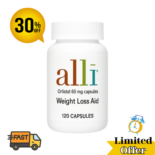 alli Diet Weight Loss Supplement Pills (120 Count)